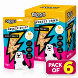 Drools Freeze Dried Chicken Bites Dog Treats 50g (DR9493) | Pack of 6