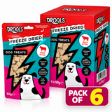 Drools Freeze Dried Beef Bites Dog Treats 50g (DR9495)| Pack of 6