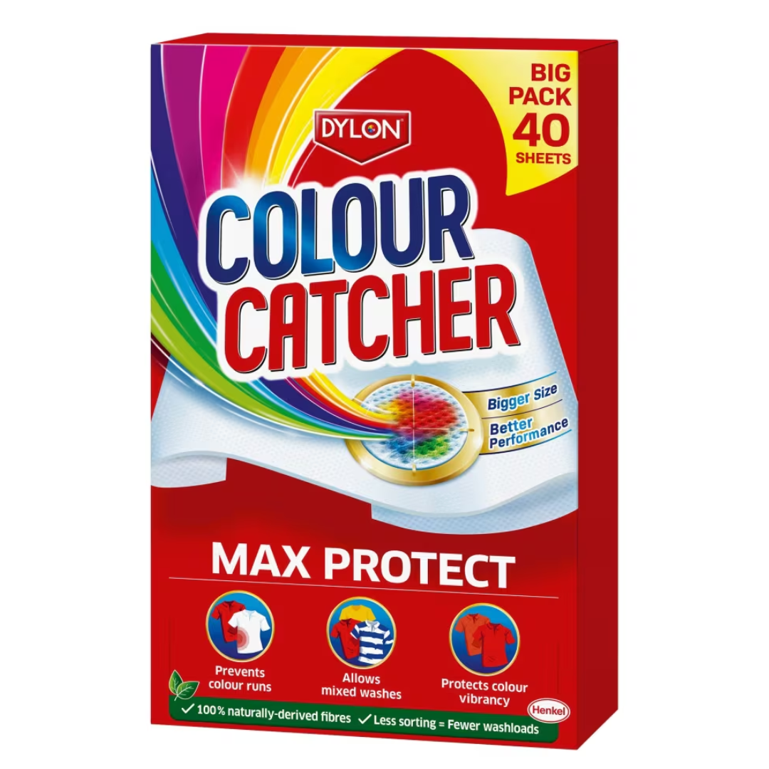 Dylon Colour Catcher Max Protect Laundry Sheets - 40 Sheets