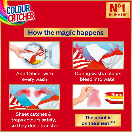 Dylon Colour Catcher Max Protect Laundry Sheets - 40 Sheets