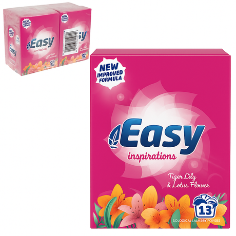 Easy Inspirations Washing Powder 884g (13 Washes) - Pack of 6