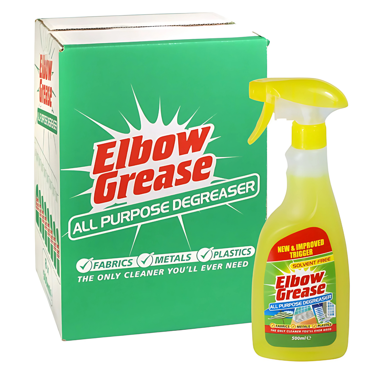 Elbow Grease All Purpose Degreaser Spray 500ml | Pack of 8