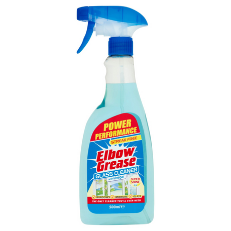 Elbow Grease Glass Cleaner with Vinegar Trigger 500ml