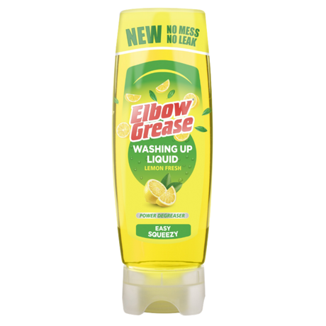 Elbow Grease Washing Up Liquid Lemon 450ml