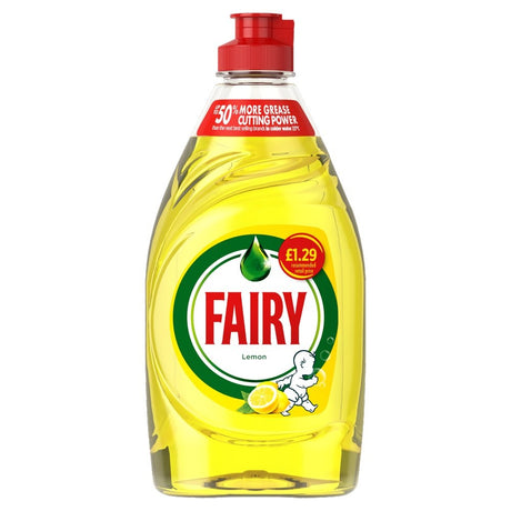 Fairy Washing Up Liquid Lemon 320ml