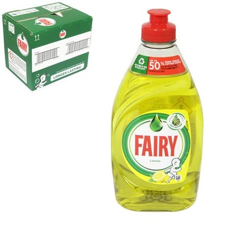 Fairy Washing Up Liquid Lemon 320ml - Pack of 10