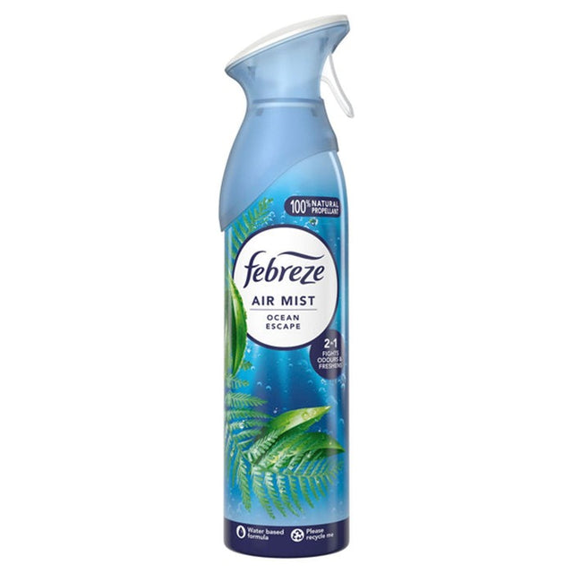 Febreze Air Mist Lenor Ocean Escape Air Freshener 185ml