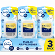 Febreze 3Volution Plug-In Air Freshener Device Only | Pack of 3