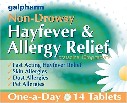 Galpharm Allergy and Hayfever Relief 10mg Loratadine Tablets 14s