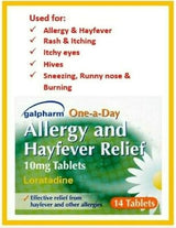 Galpharm Allergy and Hayfever Relief 10mg Loratadine Tablets 14s