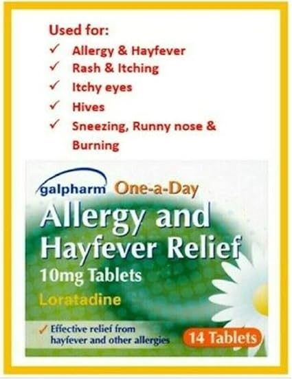 Galpharm Allergy and Hayfever Relief 10mg Loratadine Tablets 14s