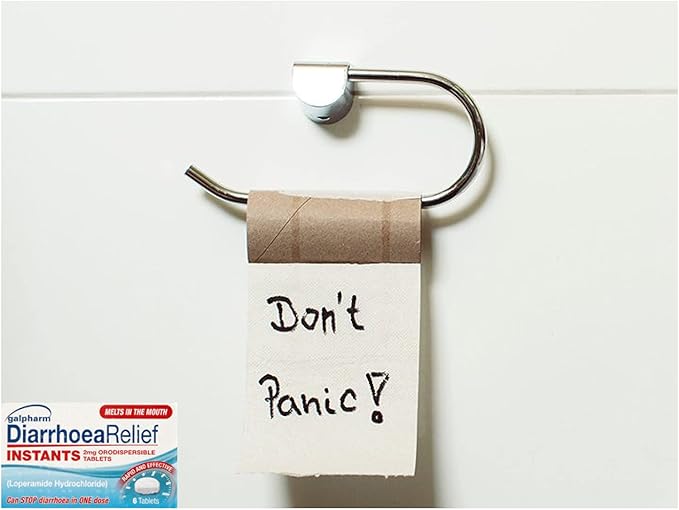 Galpharm Diarrhoea Relief Instant Melts 2mg Loperamide Tablets 6s