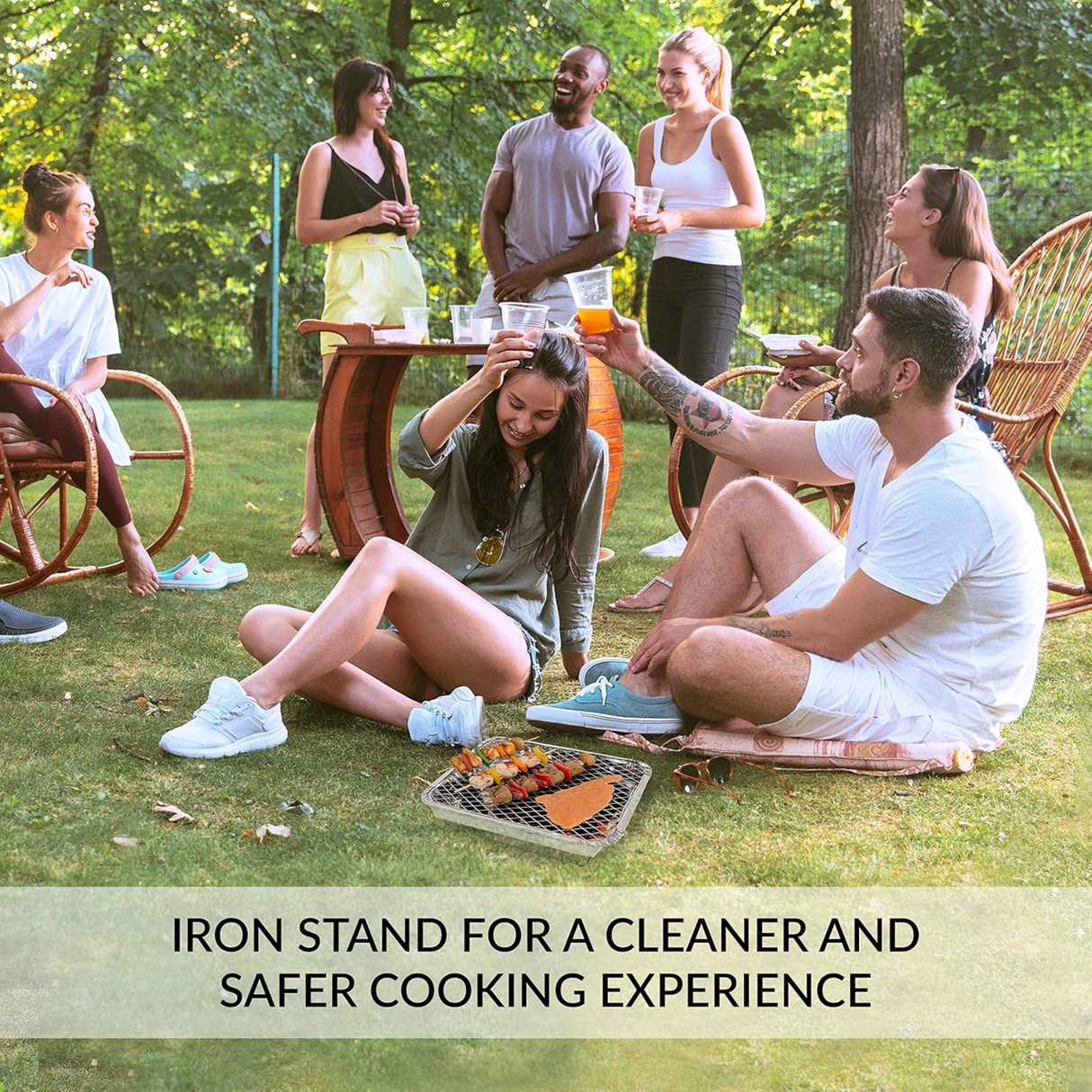 GardenKraft Disposable Instant BBQ Grill | 450g