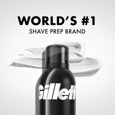 Gillette Sensitive Skin Shaving Foam 200ml | Pack of 6