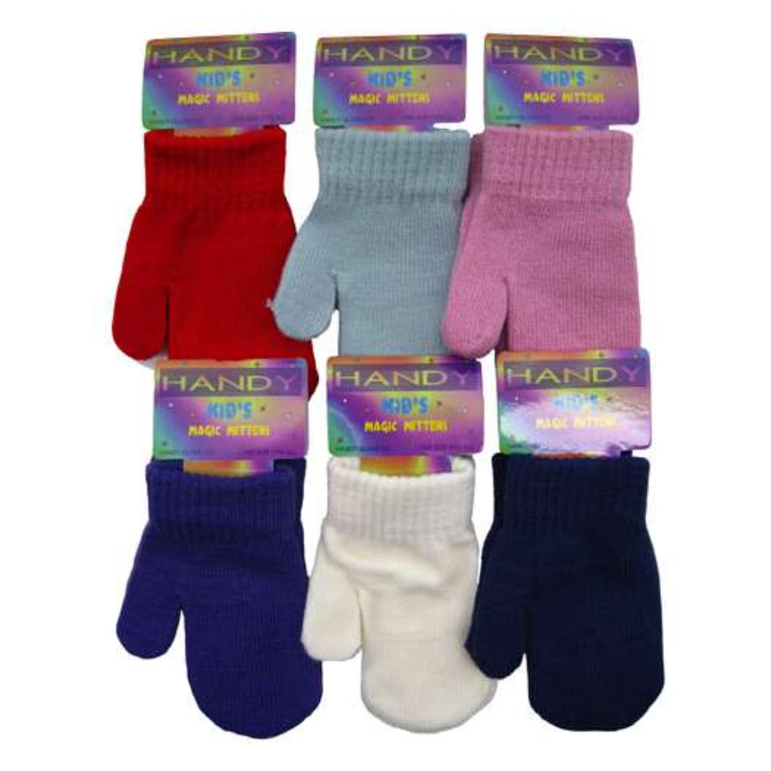 Handy Kids Assorted Colours Magic Mittens GLM-102