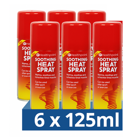 Healthpoint Soothing Heat Spray 125ml  | Pack of 6