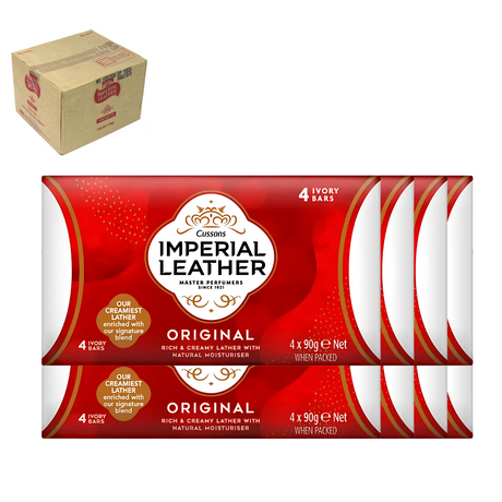 Imperial Leather Classic Bar Soap 90g | Pack of 32
