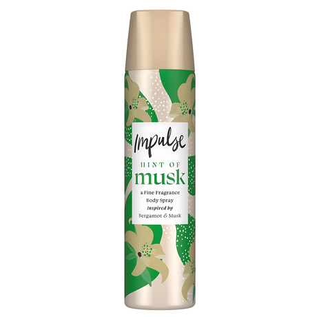 Impulse Hint of Musk Body Spray 75ml