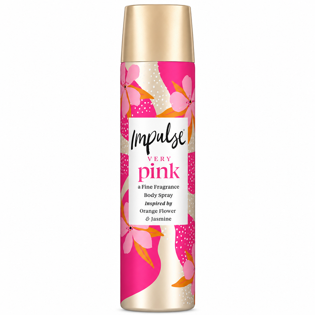 Impulse Very Pink Body Spray 75ml