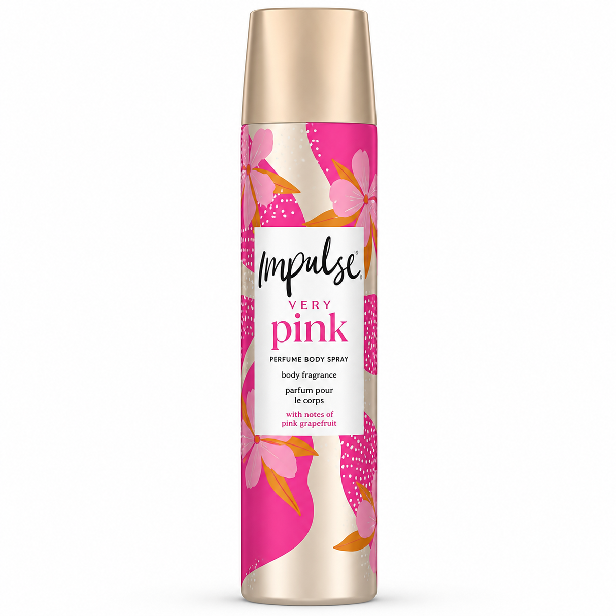 Impulse Very Pink Body Spray 75ml | Pack of 6