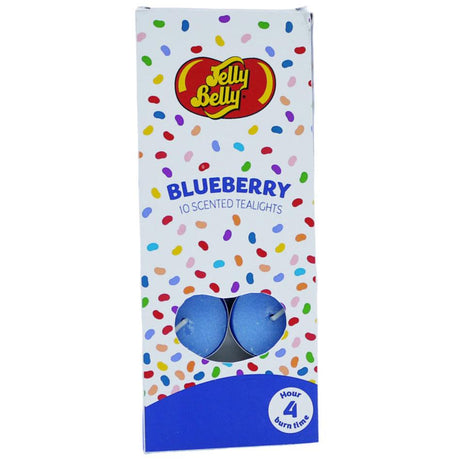 jelly belly scented tealights blueberry 10 pack