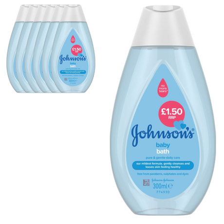 Johnson's Baby Bath 300ml | Pack of 6