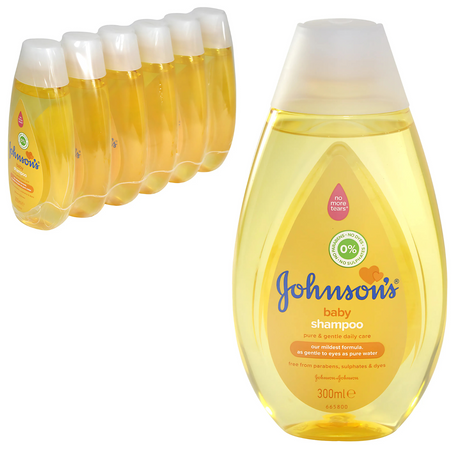 Johnson's Baby Shampoo 300ml | Pack of 6