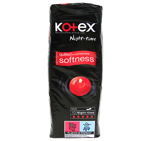 Kotex Maxi Night Time Pads 10s