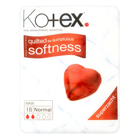 Kotex Maxi Normal Pads 18s