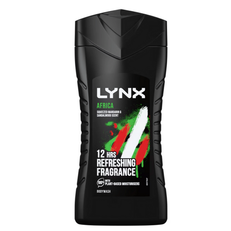 LYNX Africa Bodywash Shower Gel 225ml