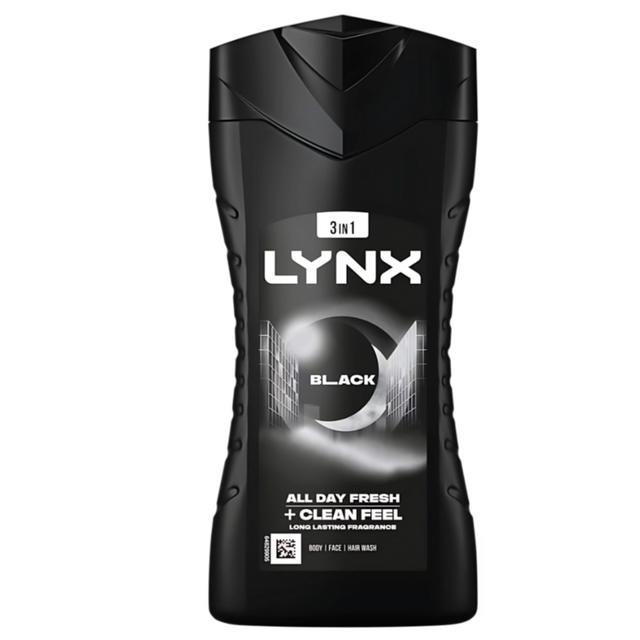 LYNX Bodywash Black Shower Gel 225ml
