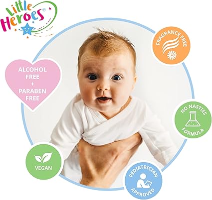 Little Heroes Sensitive Fragrance Free Baby Wipes 66s