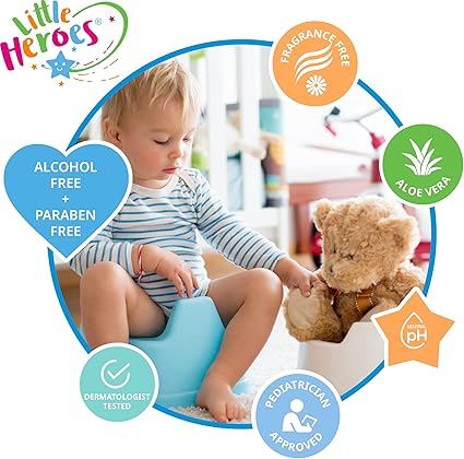 Little Heroes Sensitive Fragrance Free Baby Wipes 66s