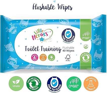 Little Heroes Sensitive Fragrance Free Baby Wipes 66s