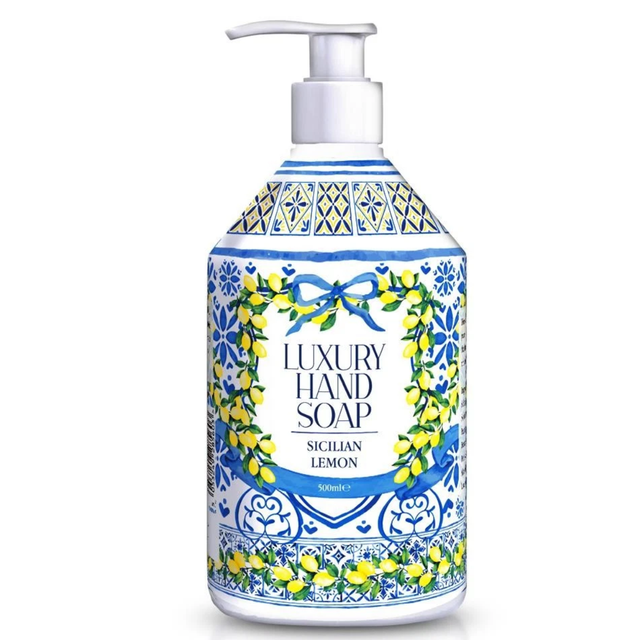Luxury Hand Soap/Wash Sicilian Lemon 500ml