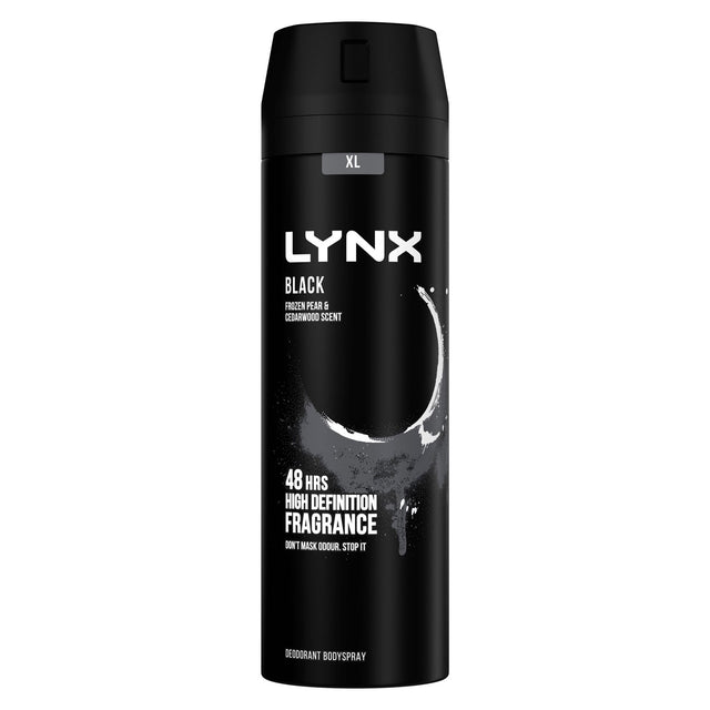 Lynx Body Spray XL Black 200ml