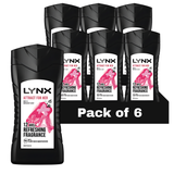 Lynx Attract for Her Body Wash Shower Gel 225ml | Pack of 6