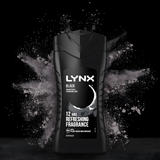 Lynx Black Body Wash Shower Gel 225ml