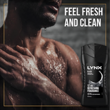 Lynx Black Body Wash Shower Gel 225ml