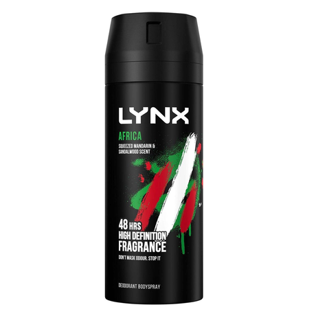 Lynx Body Spray Africa 150ml