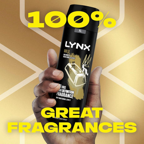 Lynx Body Spray XL Gold 200ml