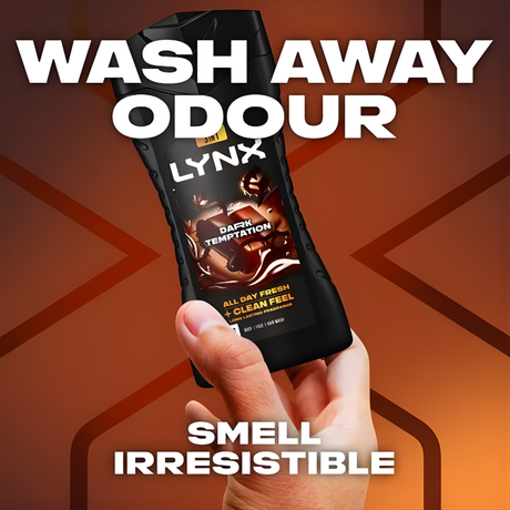 Lynx Dark Temptation Body Wash Shower Gel 225ml