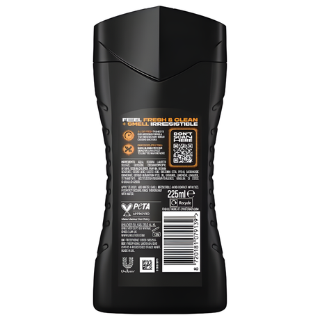 Lynx Dark Temptation Body Wash Shower Gel 225ml
