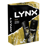 Lynx Gift Set Gold Body Spray & Shower Gel | Pack of 24