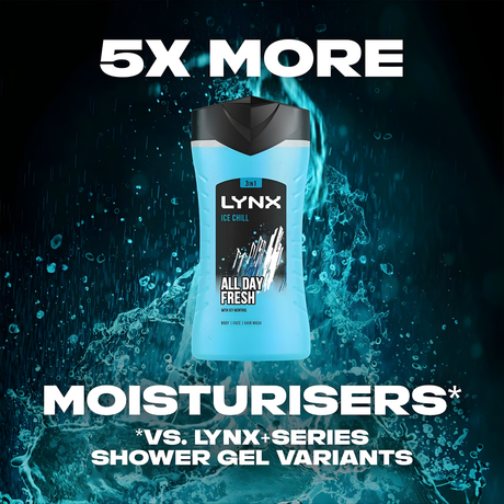 Lynx Ice Chill Body Wash Shower Gel 225ml