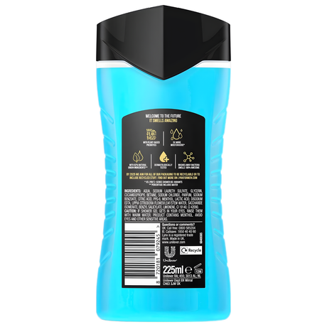Lynx Ice Chill Body Wash Shower Gel 225ml