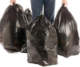 Made in Britain Black Heavy Duty 50L Refuse Sacks 20s