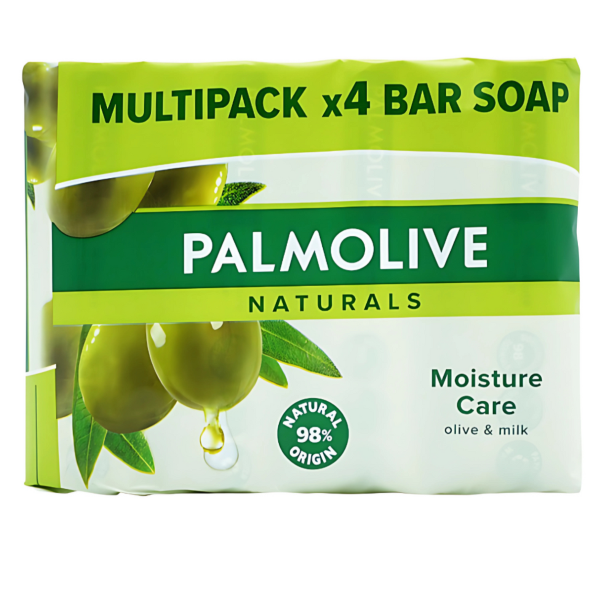 Palmolive Moisture Care Olive & Milk Soap 90g Multipack of 4