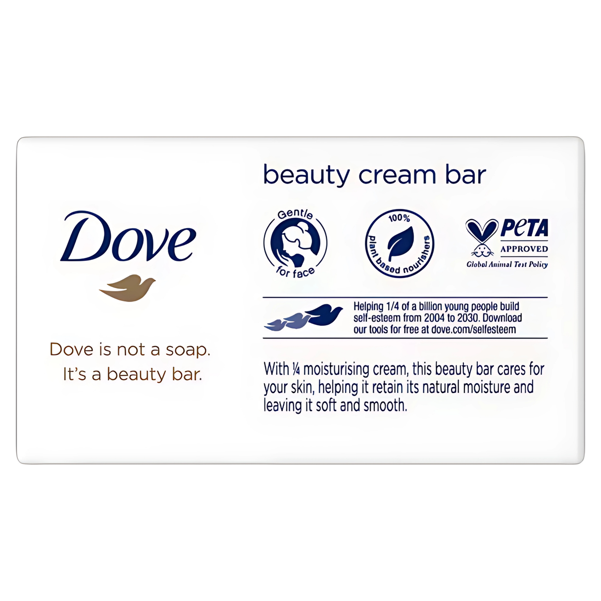 Dove Original Beauty Cream Bar 90g Multipack of 6