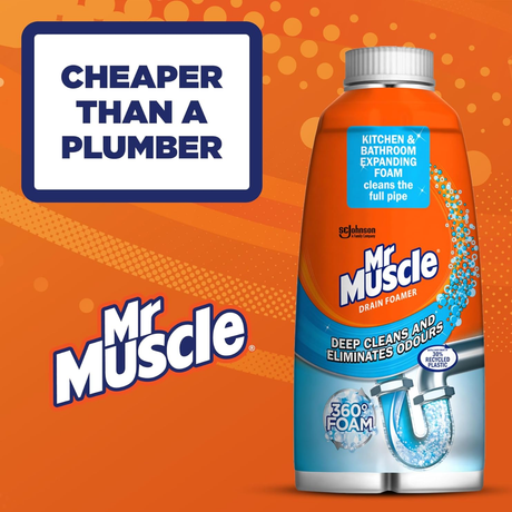 Mr Muscle Drain Foamer 500ml